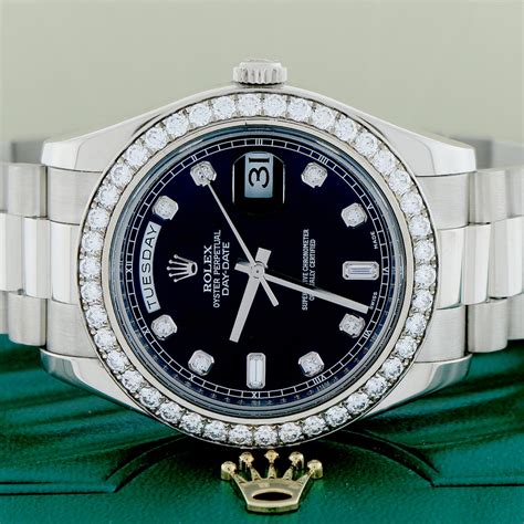 rolex president aftermarket band|rolex president white gold 41mm.